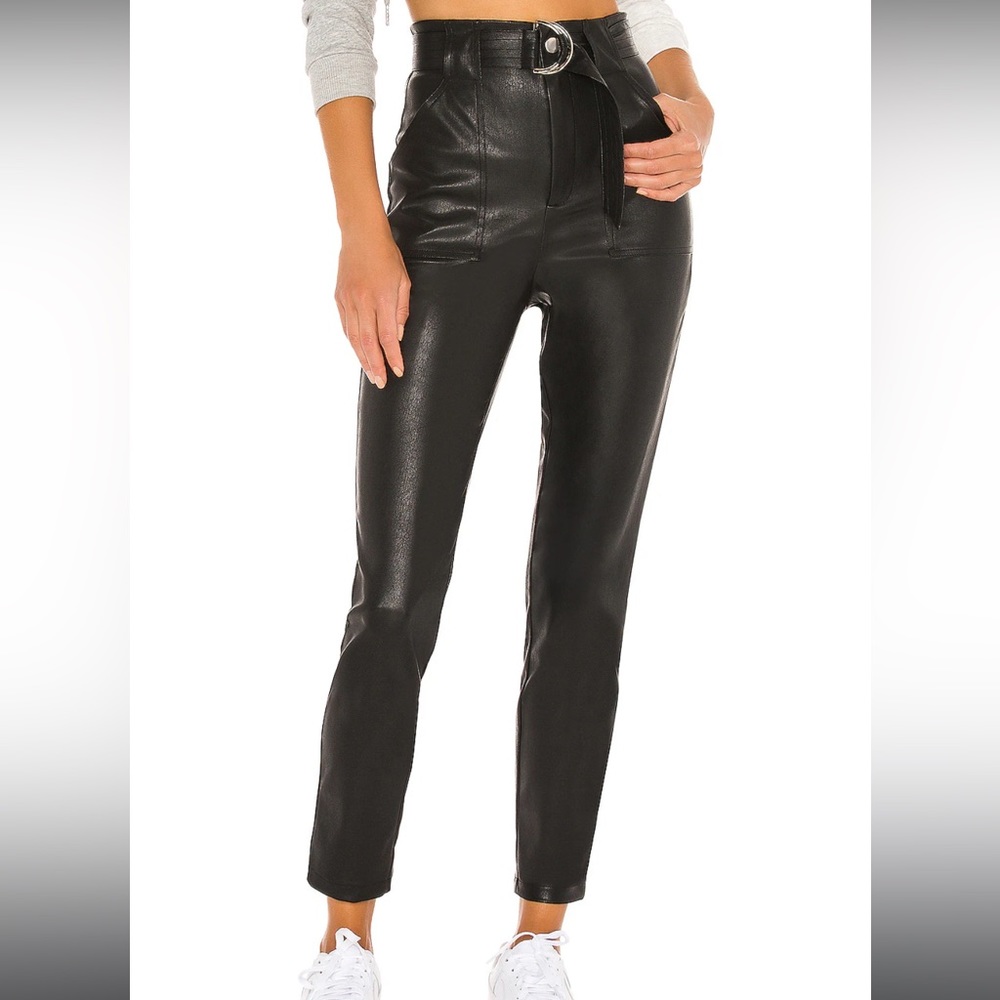 Chanice Buckle Pant in Black
